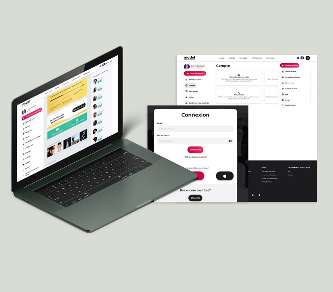 Projet UI/UX design Application de méditation et bien-être